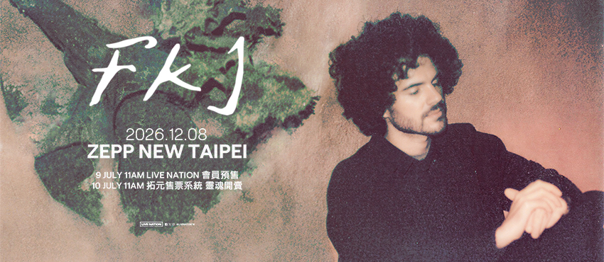 FKJ Tyber Tour in Taipei