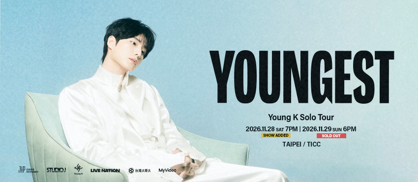 Young K Solo Tour YOUNGEST in TAIPEI